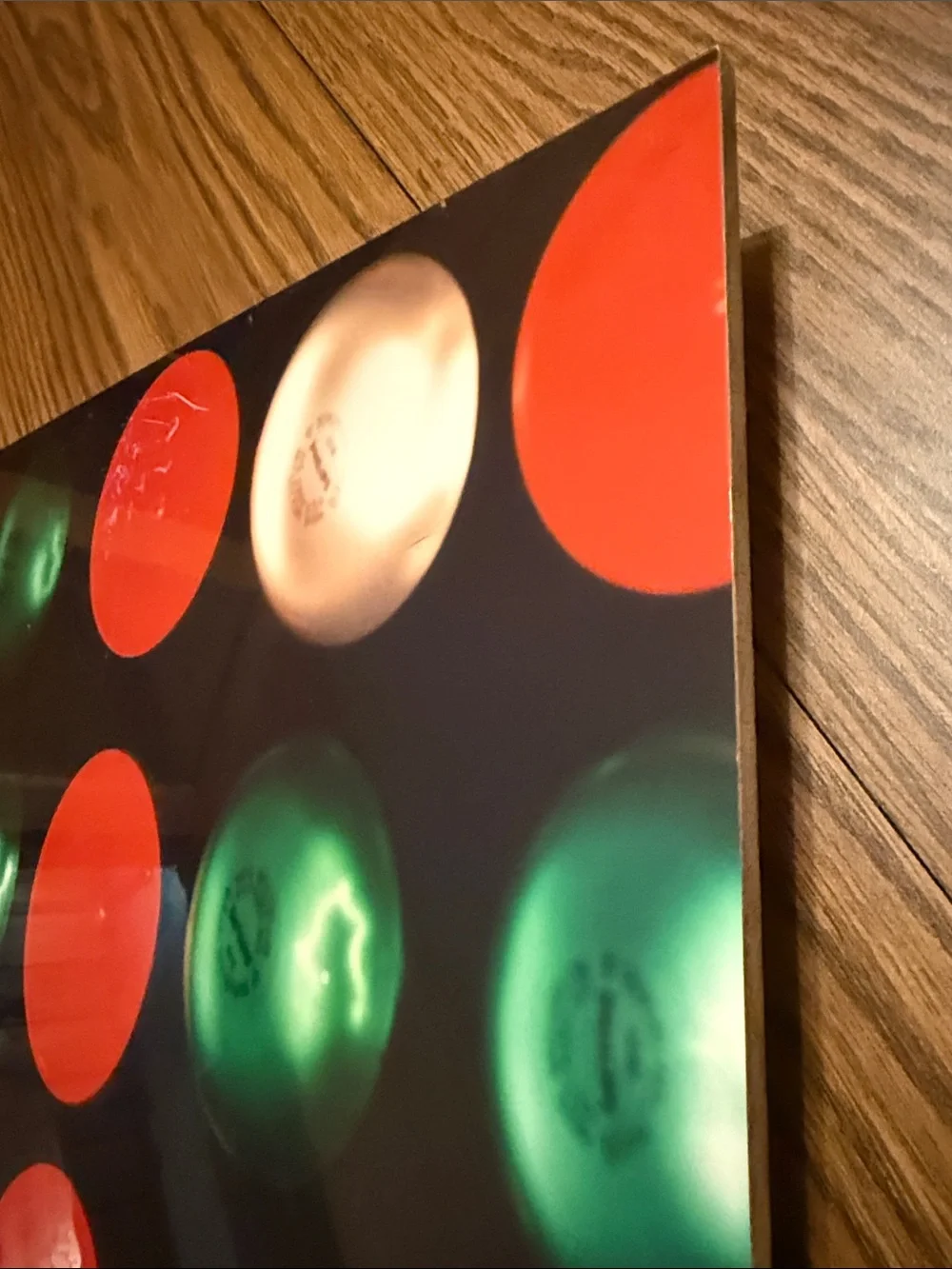 Holiday Dot Gift Wrap Sheet - Red, Green, Blue, Cream